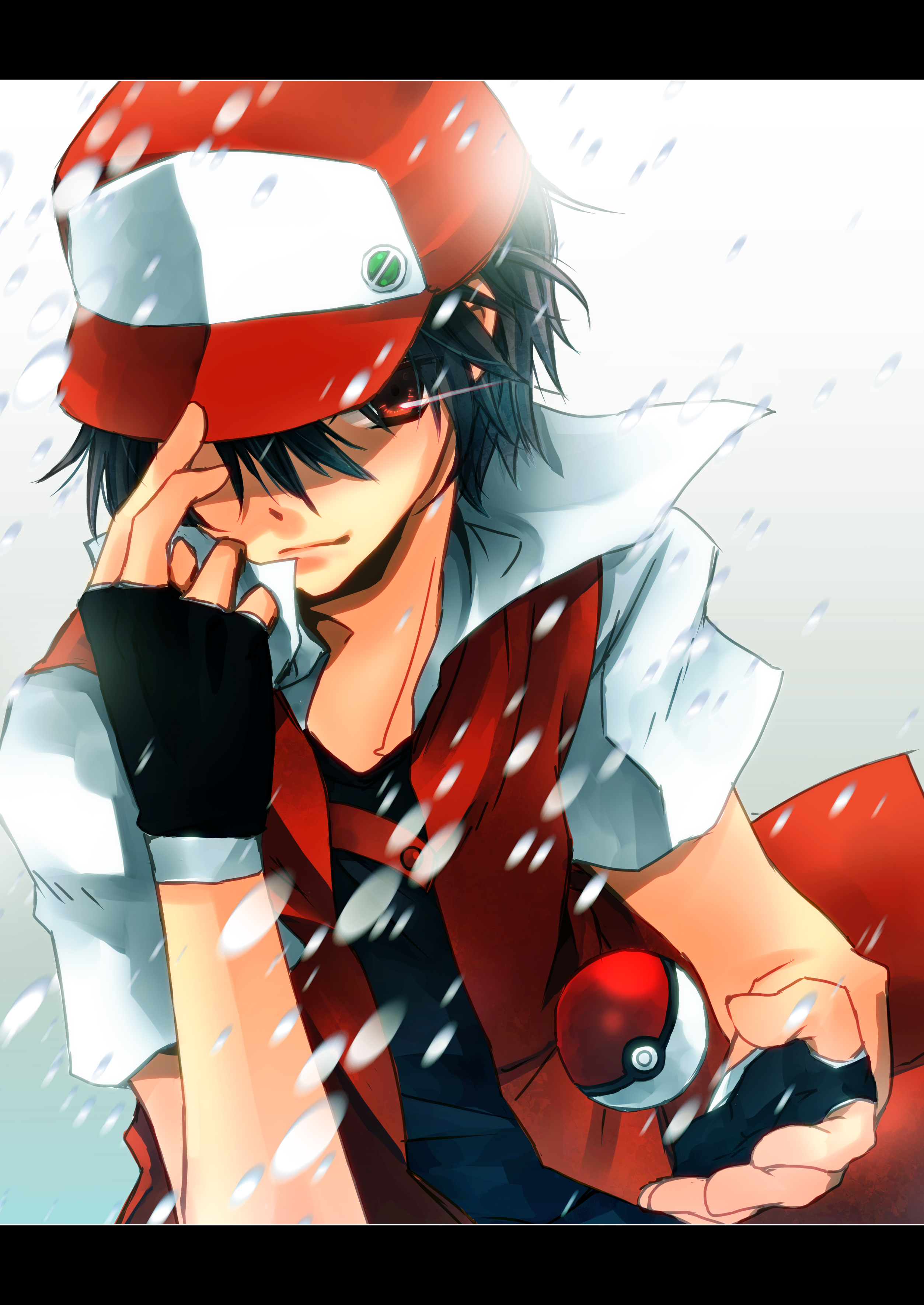 red pokemon ash